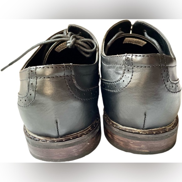 Men’s Dress Shoes made by Jousen Milan Sz 12 Black - Picture 4 of 6